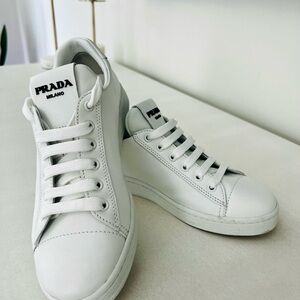 Prada Slim White Top Sneaker